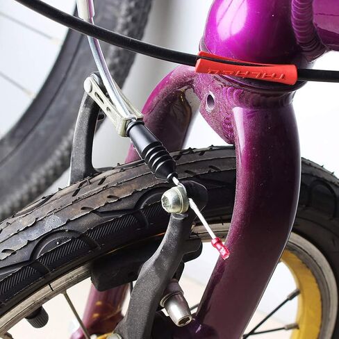 GANAZONO 10pcs Mountain Bike V Brake Cable Rubber Boot Protective Cover Rubber Gaiter V-Brake Cable Noodle Boot Dust Cover for Bicycle in Saudi Arabia