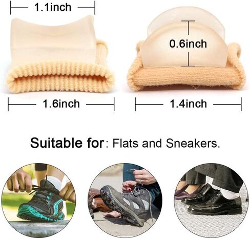 Fabric Toe Separators for Hammer Toes, Correct Crooked Toes, Big Toe Alignment, Bunion Corrector and Bunion Relief 6 Pieces in Saudi Arabia