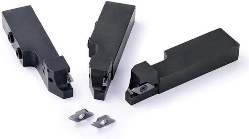 KYOCERA TKF16L150NB20DR PR1535 Grooving and Cut-Off Insert, Tkf, PR1535 Grade, Carbide, Megacoat Nano, Left Hand, 2 Cutting Edges, 0.0591" Groove Width in Saudi Arabia