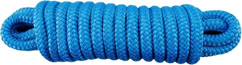 خطوط قفص الاتهام مصنوعة من النايلون المضفر المزدوج من Amarine بقوة 7700 رطل (الطول: 25 قدمًا العمق: 5/8 بوصة العيينة: 15 بوصة) خطوط إرساء حبل القوارب البحرية حد حمل العمل: 1540 رطلًا in Saudi Arabia