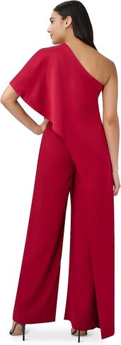 Adrianna Papell womens Satin Crepe One-shoulder Jumps in Saudi Arabia