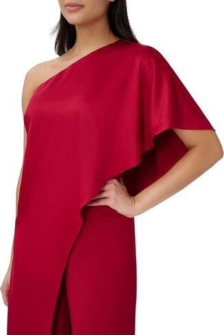Adrianna Papell womens Satin Crepe One-shoulder Jumps in Saudi Arabia