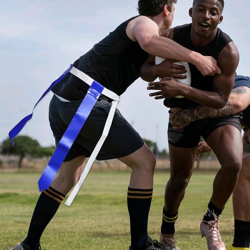 Flag Football Belt Adjustable Strong Buckle Belt for Players Training Competition D1-GLQXLYDQ in Saudi Arabia