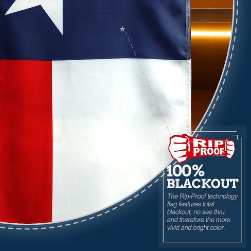 Anley Rip-Proof Technology Double Sided 3-Ply Texas State Flag 3x5 Foot - Vivid Color, Canvas Header and Wrinkle Resistant - The Strongest, Longest Lasting Lone Star Flags 3 X 5 Ft in Saudi Arabia