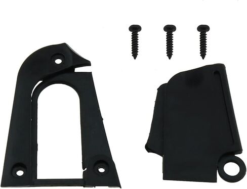 Truss Rod Cover E-outstanding 3 Holes Black Detachable Plastic Guitar Truss Rod Plate with Screws Guitar Bass Parts in Saudi Arabia