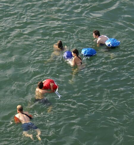 [ Large Size ] Dry Bag Floating Bag Waterproof bag Swimming Bag (Pink) in Saudi Arabia