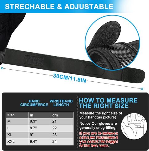 قفازات التمرين HCFGS، قفازات الصالة الرياضية للرجال والنساء، قفازات رفع الأثقال لحماية راحة اليد الكاملة، قفازات الصالة الرياضية للتدريب وركوب الدراجات واللياقة البدنية وممارسة التمارين الرياضية والتعليق والسحب in Kuwait