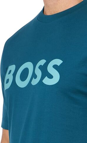 BOSS Men's Big Logo Cotton Jersey T Shirt in Saudi Arabia