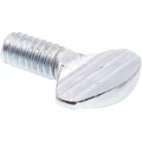 Prime-Line 9045369 Thumb Screw, No Shoulder, Spade Head, 1/4 in-20 X 1/2 in, Zinc Plated Steel, Pack of 25