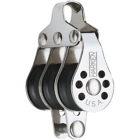Harken 22mm Triple Micro Block w/Becket