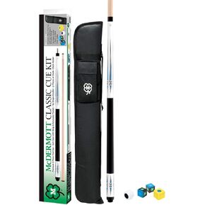 McDermott Classic Pool Cue Kit White 21oz