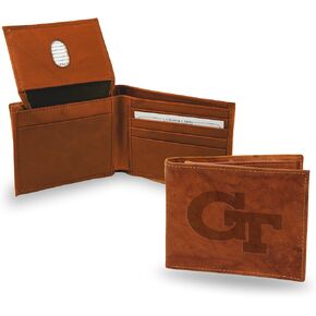 Rico Industries Embossed Leather Billfold Wallet