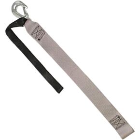 BoatBuckle P.W.C. Winch Strap with Loop End, (2-Inch x 15-Feet)