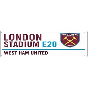 Taylor West Ham Street Sign (approx 40cm x 18cm)