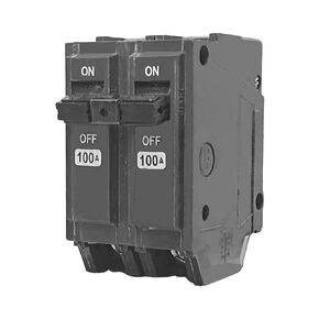 𝙐𝙥𝙜𝙧𝙖𝙙𝙚𝙙 THQL 21100 Circuit Breaker, 2P 100 amp 120/240V, Fit for GE Distribution Panel, Repalce for 100 amp 2p breaker,Thermal Magnetic Protection, Plug-in Breaker, 5 Years Warranty