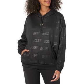 adidas Women's Embossed Monogram Fleece Hoodie