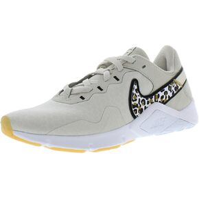 Nike Legend Essential 2 PRM Womens Shoes Size 7, Color: Off-White/Leopard/White