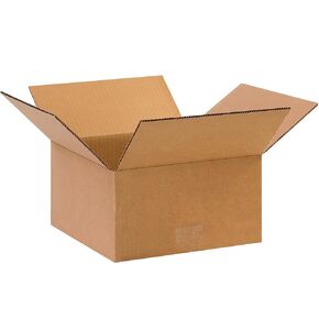 BOX USA 11 x 11 x 5 Corrugated Cardboard Boxes, Flat 11"L x 11"W x 5"H, Pack of 25 | Shipping, Packaging, Moving, Storage Box for Home or Business, Strong Wholesale Bulk Boxes
