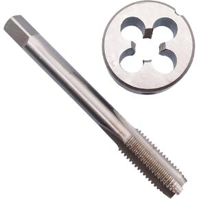 HSS M10 x 1.25mm Tap and M10 x 1.25mm Die Metric Thread Right Hand