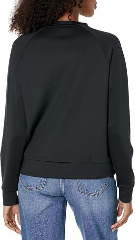 HUGO Women's Woven Logo Jersey Sweatshirt in Saudi Arabia