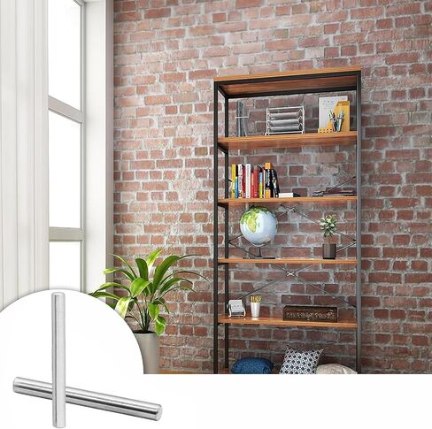 Stainless Steel Dowel Pin, 6mm x 30mm / 0.24 Inch x 1.18 Inch Shelves Dowel Pin, Shelf Support Pegs Pin Rod Fasten Elements Metal Shelf Pegs(24 Pcs) in Saudi Arabia