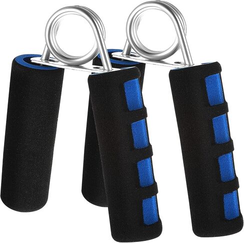 2Pcs Hand Grips for Strength Training, Soft Foam Hand Exerciser Workout Grippers Strengthen Finger Gripper for Muscle Building and Quickly Increasing Wrist Forearm and Finger Strength in Saudi Arabia