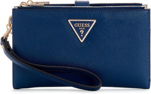 محفظة نسائية من GUESS Laurel بسحاب مزدوج in Saudi Arabia
