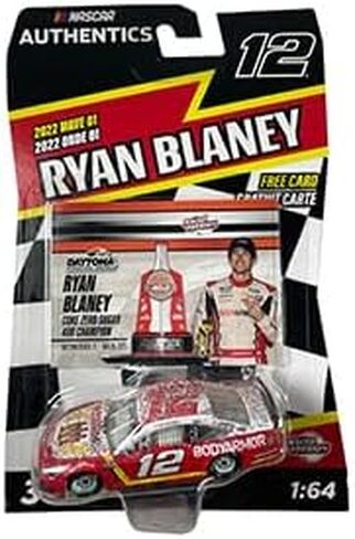 Ryan Blaney 2022 - BODYARMOR Daytona Win with Trading Card - Wave 01 - Nascar Authentics in Saudi Arabia