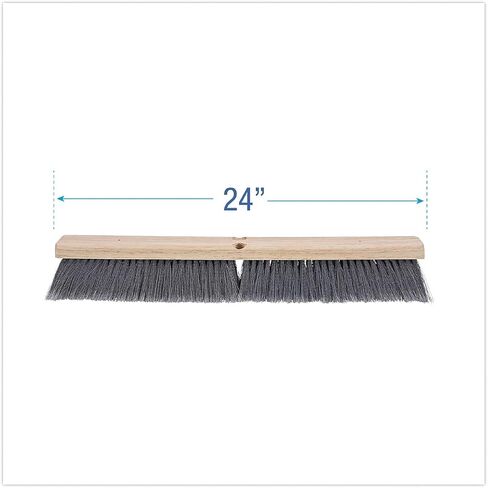 Boardwalk BWK20424 3 بوصة. شعيرات من مادة البولي بروبيلين ذات علامة 24 بوصة. رأس فرشاة أرضية للفرشاة - رمادي in Saudi Arabia