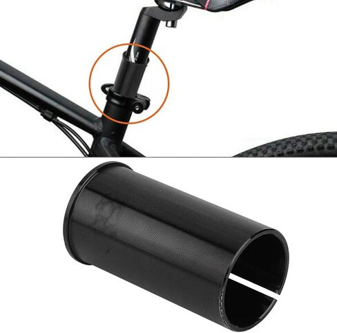 Bicycle Seatpost Tube Adapter, Aluminum Alloy 27.2mm to 28.6/30/30.4/30.8/31.6/33.9mm Seatpost Tube Adapter Reducing Sleeve Adapter for Cycling for(Original 27.2 Turn 30.8mm seat Tube Sleeve Reducer) in Saudi Arabia