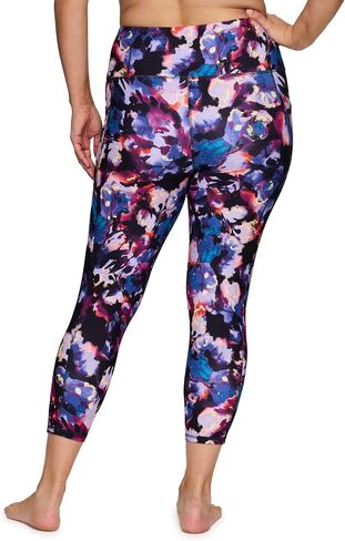 RBX Active Women's Plus Size Ankle/Full Length Super Soft Printed Yoga Leggings in Saudi Arabia