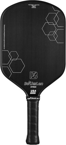 2024 BKL BeikaLen Carbon Fiber Pickleball Paddle- World Champion Surface Technology Options Pickleball Racket - Tournament Edition - USAPA Polypropylene Honeycomb Paddle with Cushion Comfort Grip in Saudi Arabia