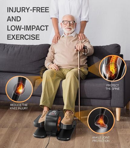 Elliptical Machines for Home Use Seated Elliptical Portable Elliptical Under The Desk Elliptical Machine Under Desk Elliptical Pedal Exerciser Remote Operation &Mute Anti -Slip Pad in Saudi Arabia