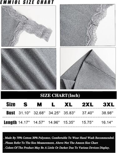 EMMIOL قمصان بدون أكمام من الدانتيل للنساء ملابس Y2K مثيرة، قمصان علوية كاجوال كلاسيكية بتصميم كامي in Kuwait
