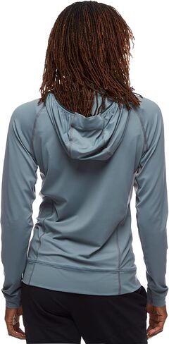 BLACK DIAMOND Equipment Women's Alpenglow Pro Hoody - Storm Blue - Extra Small in Saudi Arabia