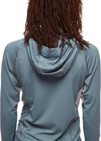 BLACK DIAMOND Equipment Women's Alpenglow Pro Hoody - Storm Blue - Extra Small in Saudi Arabia