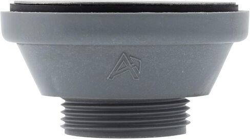 Ambassador Marine - تصريف 2 بوصة، تصريف مستقيم، ملف جانبي منخفض، خيط 1-1/4 بوصة - M، مع سدادة سلسلة - لمسة نهائية فائقة المرآة - S00-0104-UP-W in Kuwait