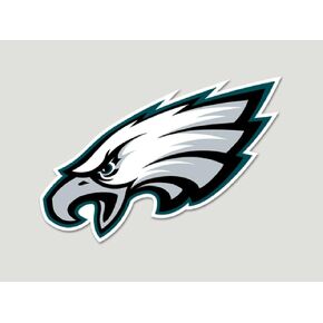 WinCraft NFL Philadelphia Eagles Die-Cut Color Decal, 8"x8", Team Color