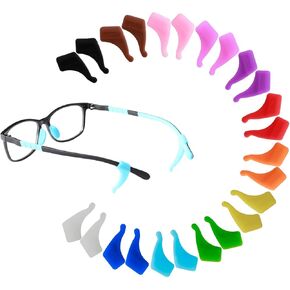 12Pair Glasses Ear Hook Glasses Holder Silicon Anti-Slip Glasses Grips Glasses Keeper for Glasses, Sunglasses, Reading Glasses