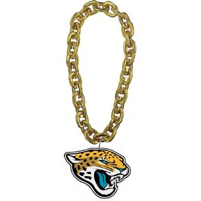 Aminco Jacksonville Jaguars NFL Team Fan Chain, Gold