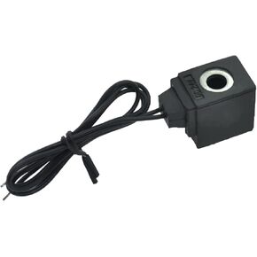 Fielect 2Pcs DC 12V Solenoid Valve Coil 4V1 Solenoid Valve Coil With Line