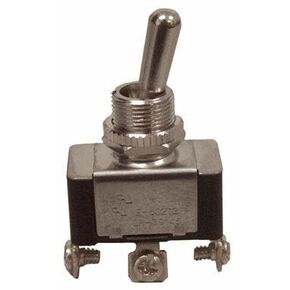 Morris 70080 Heavy Duty Toggle Switch, SPDT, On-Off-On, Screw Terminals, 1 Pole