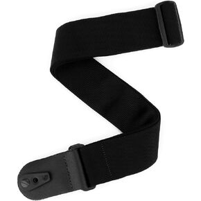 D'Addario Accessories Guitar Strap (50TB02-RL), Black, Medium