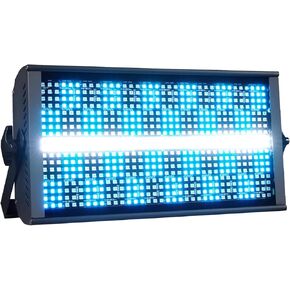 Stage Light Bar Wash Strobe Light LED 200W 768 LEDs DJ Lights RGBW 48 Partition 4/6/12/144/154CH DMX 512 Uplights 8000K Super Bright for Party Wedding Show
