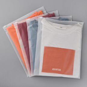 Clothes Packaging Bags for Shipping - Packaging Bags for Small Business and Clothing,Frosted Zipper Bags for Clothes,T-Shirt,Shoe,with Vent Holes,50 Pcs,10"x12",3 Mil