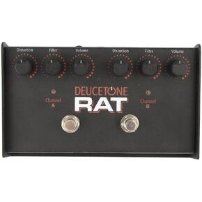 Pro Co Deucetone RAT Dual Distortion/Fuzz/Overdrive Pedal