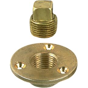 Perko 0714DP1PLB Garboard Drain Plug, brass