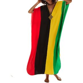 Bestyyou Women's Printed Long Caftans Swimsuit Cover Up Loungewear Ethnic Kaftan Maxi Beach Dress Swimwear Beachwear
