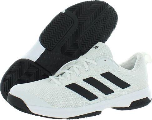 حذاء رياضي للتنس من adidas للرجال Game Spec Fitness، أبيض 10 متوسط ​​(D) in Saudi Arabia
