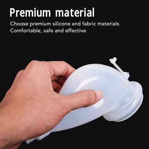 Female Urinal, Wearable Urinal Pee Holder, Portable Reusable Urinal External Catheter Urine Collector for Women Catheter Women Urine Bag Collector 1000ML 2000ML in Saudi Arabia